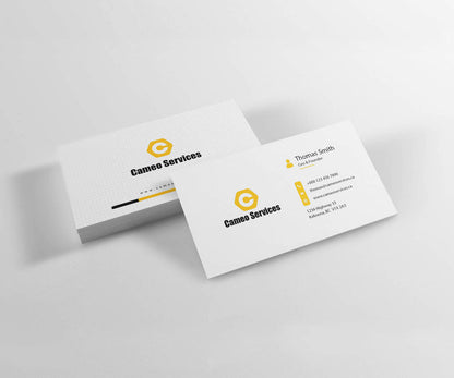 14 PT Uncoated Business Cards
