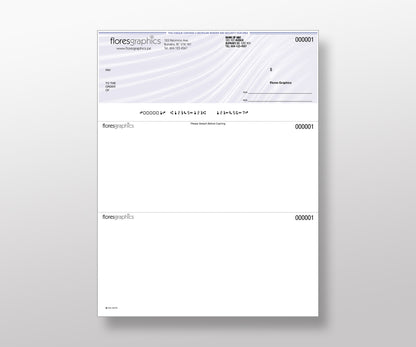 Computer Laser Cheques